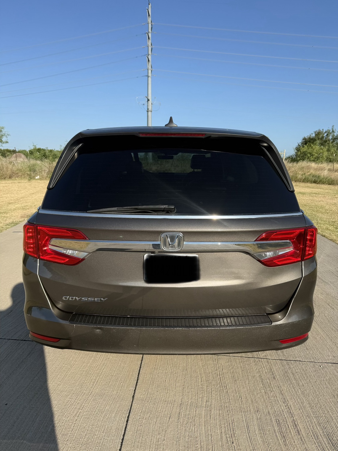2019 Honda Odyssey EX-L rear view